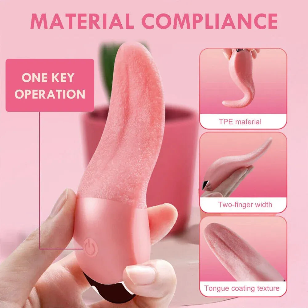 10-Mode Clit Licking Vibrator for Women