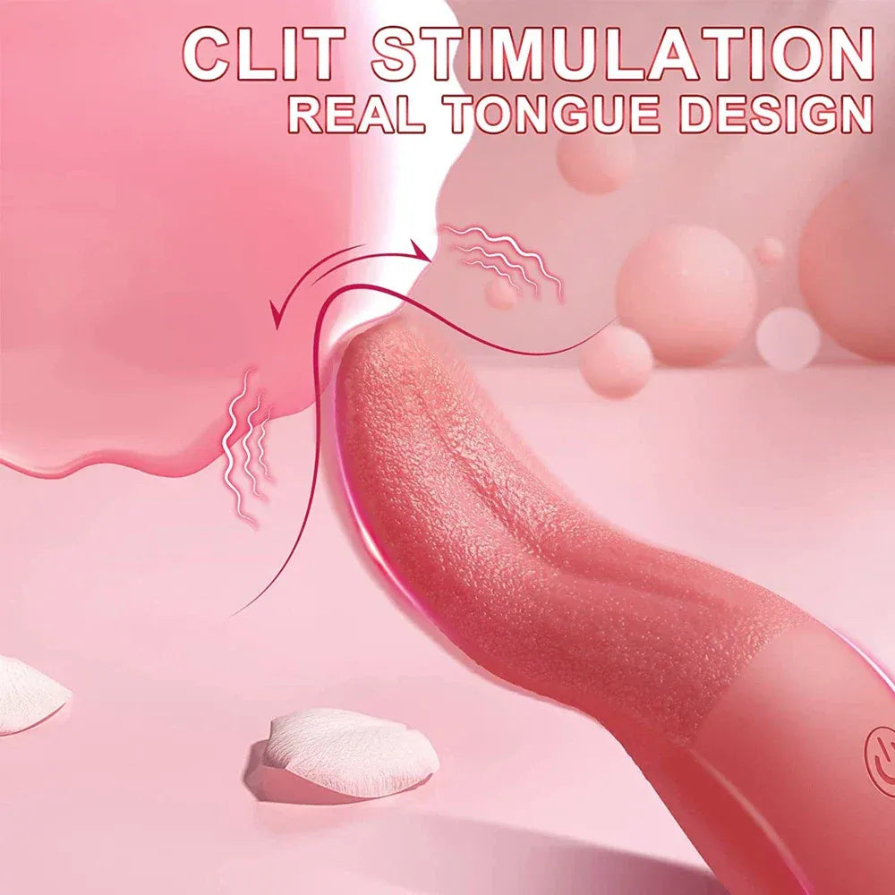 10-Mode Clit Licking Vibrator for Women