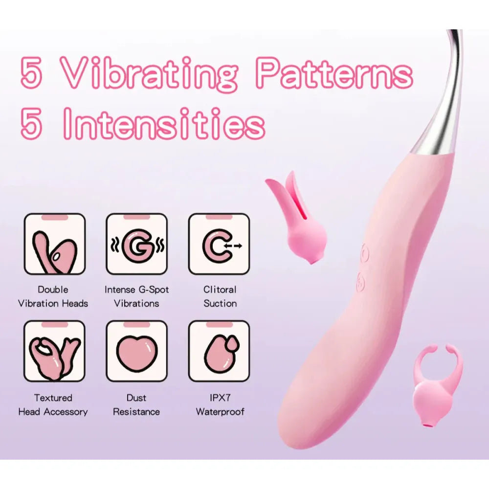 10 Mode Swan Vibrator For Female Pleasure