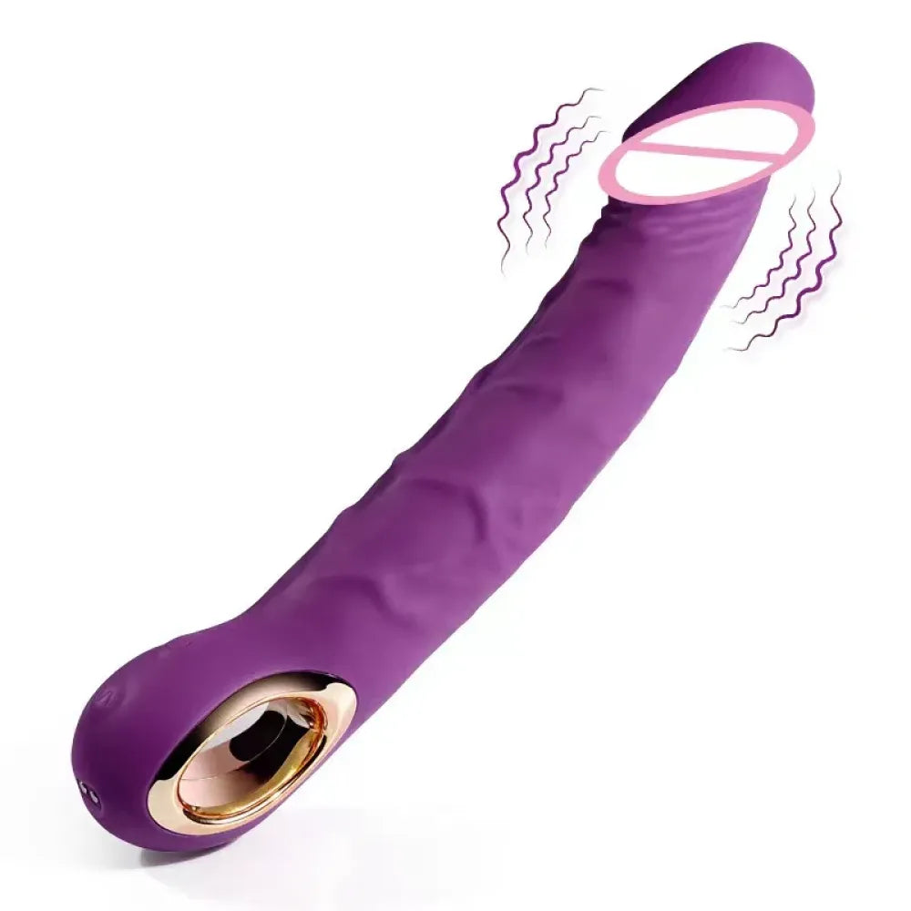 10 Speed Silicone Dildo Vibrator for Women