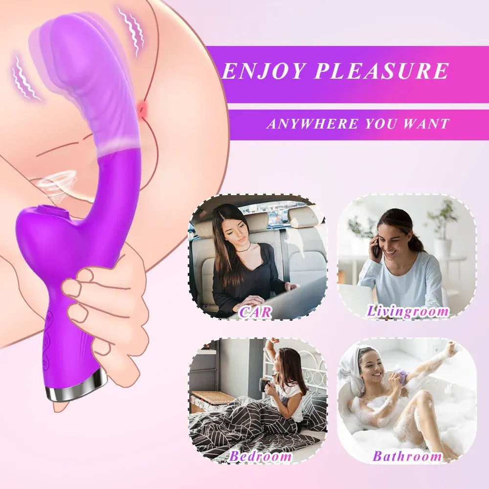 2 In 1 Clit Sucker G Spot Stimulator