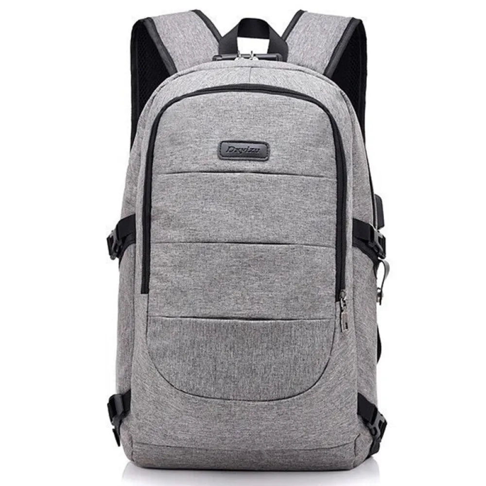 Vibe Geeks Waterproof Laptop Backpack with USB Port Anti