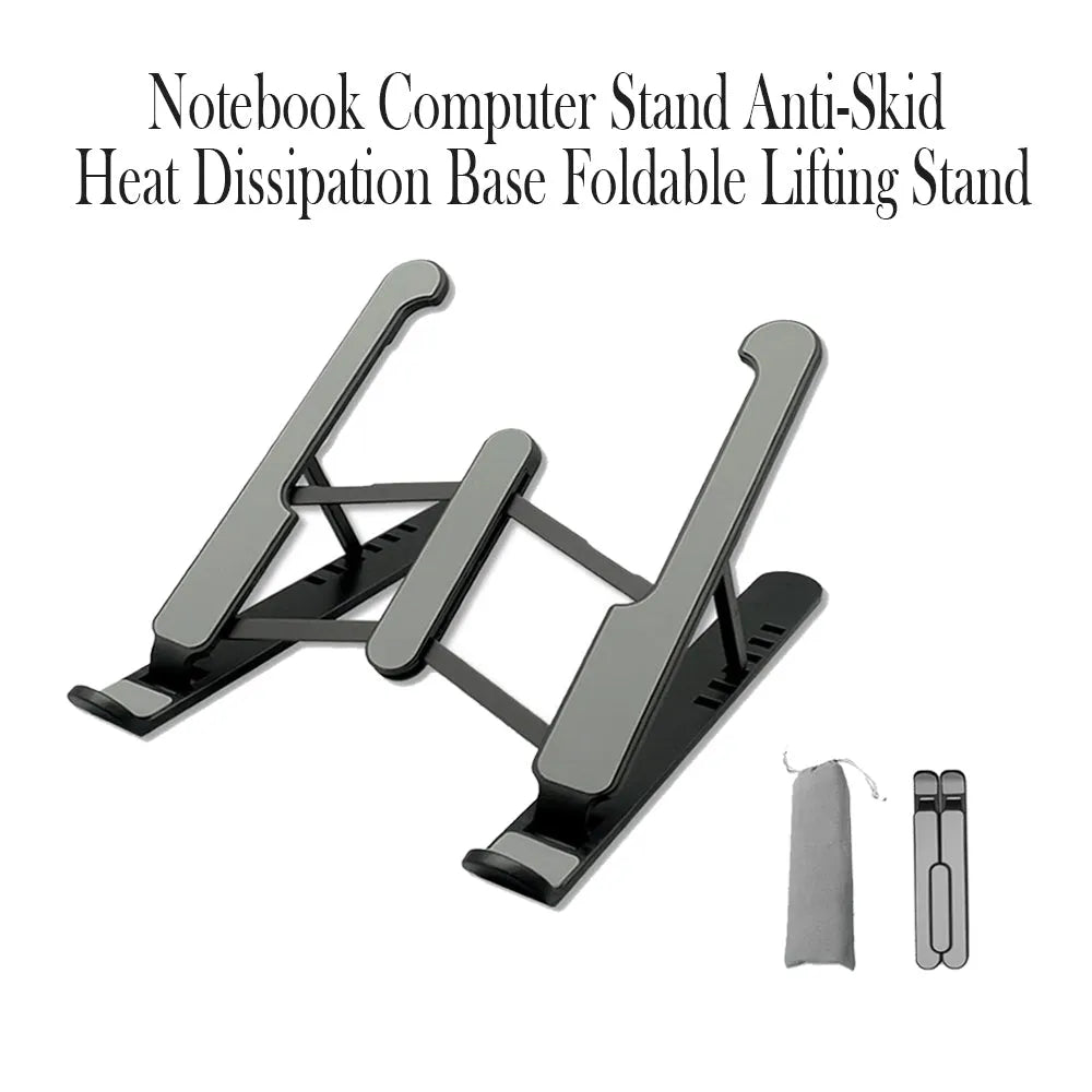 Vibe Geeks Notebook Computer Stand Anti - Skid Heat