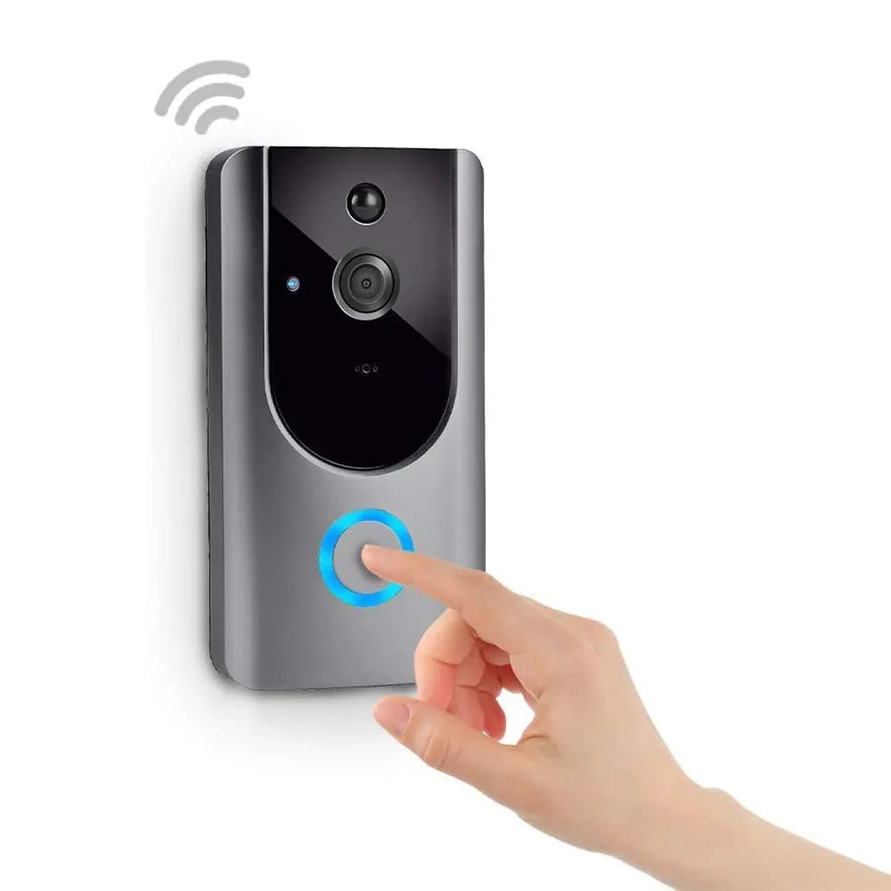 Vibe Geeks Smart Wireless Wi - Fi HD Video Doorbell