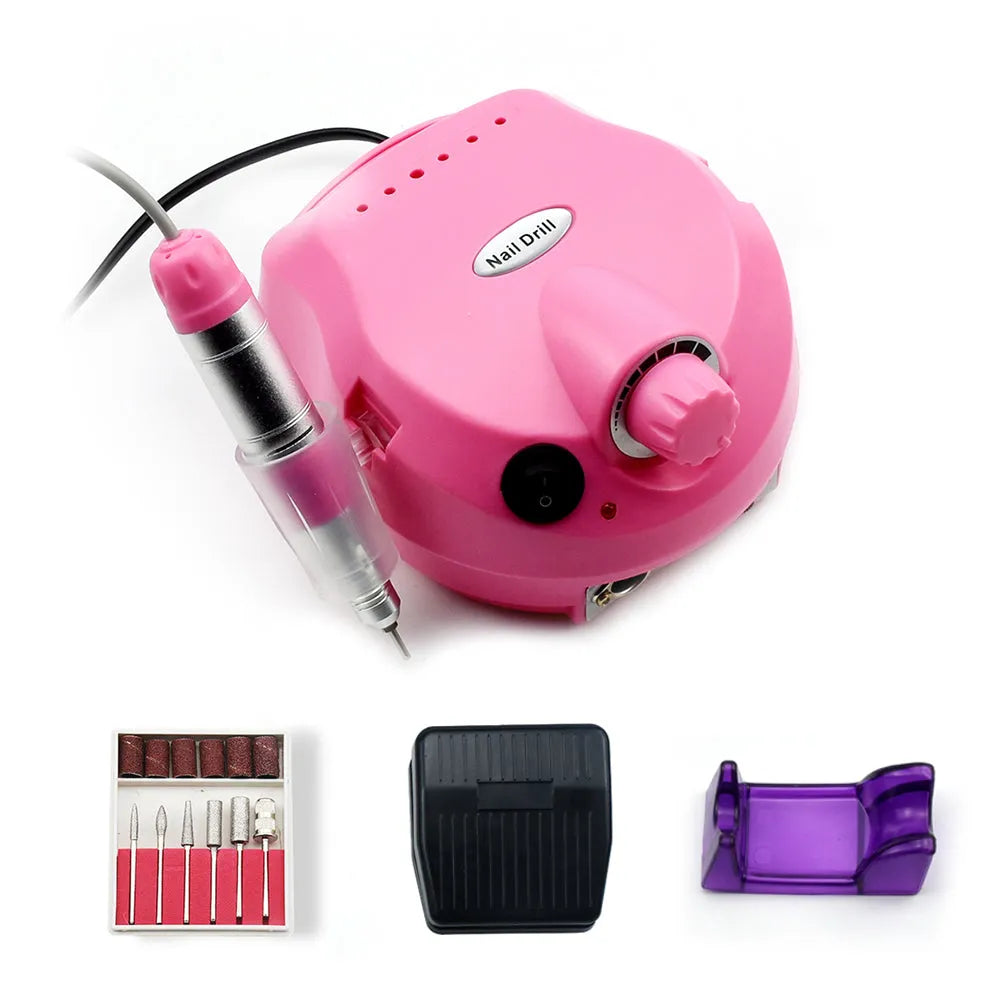 Vibe Geeks 35000/20000 RPM Electric Nail Drill Machine File