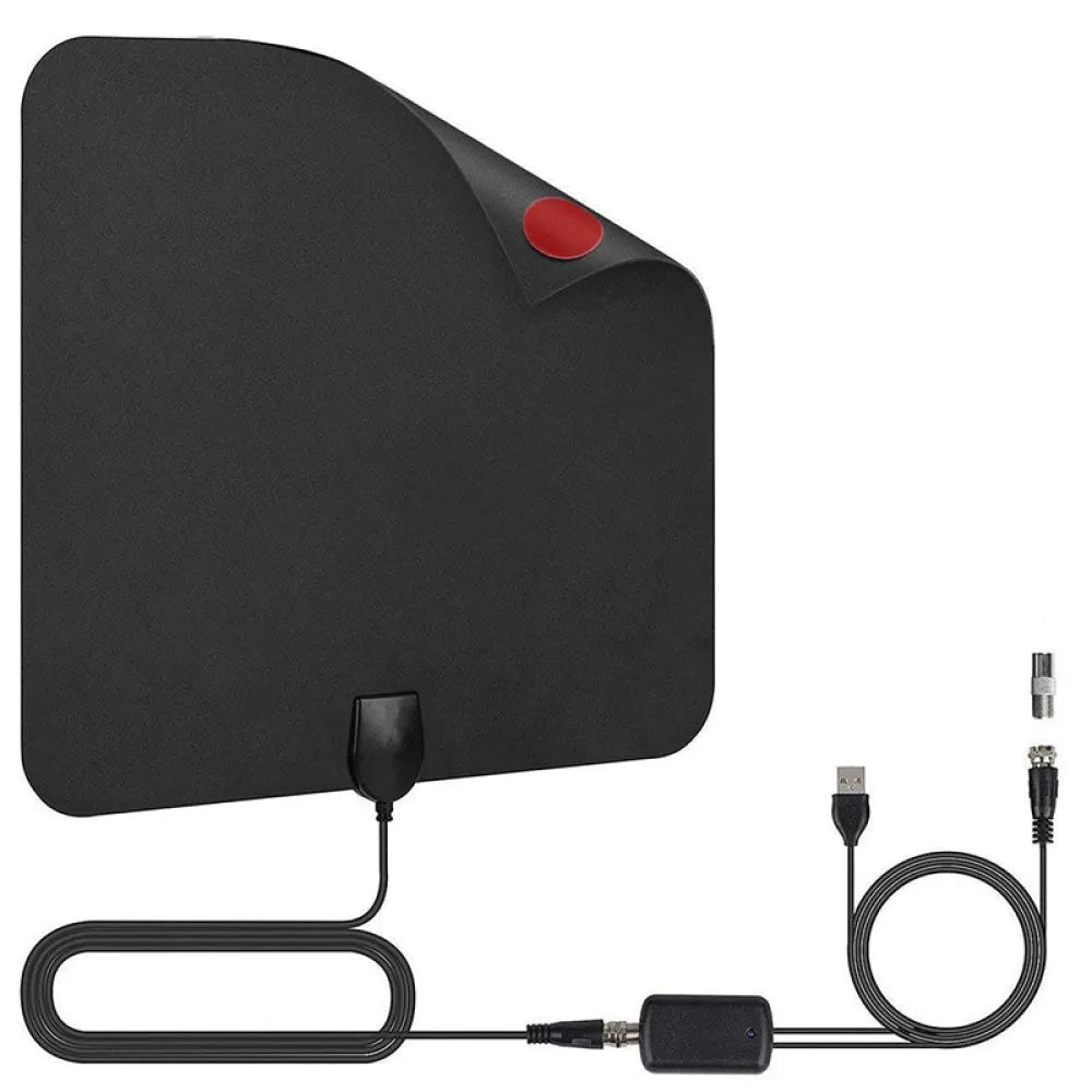 Vibe Geeks Digital VHF UHF TV Antenna with Amplifier