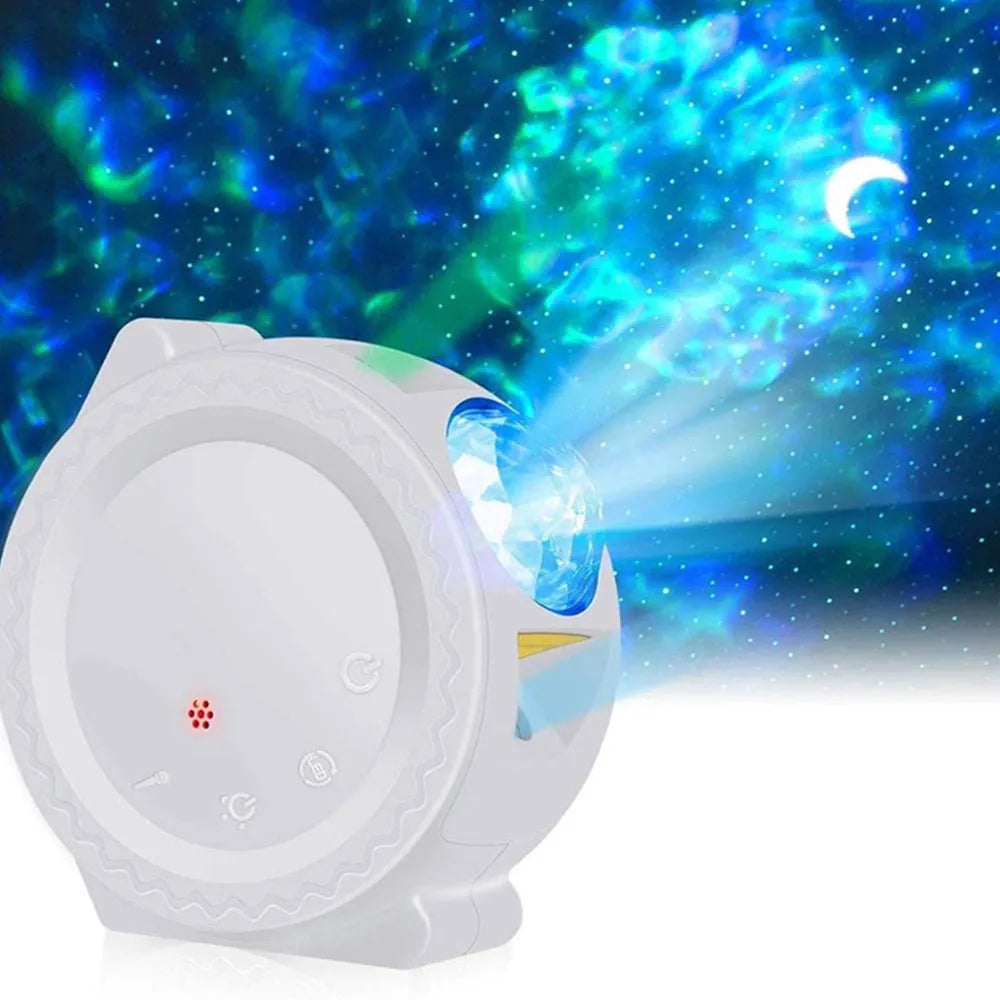 Vibe Geeks LED Night Light Wi - Fi Enabled Star Projector