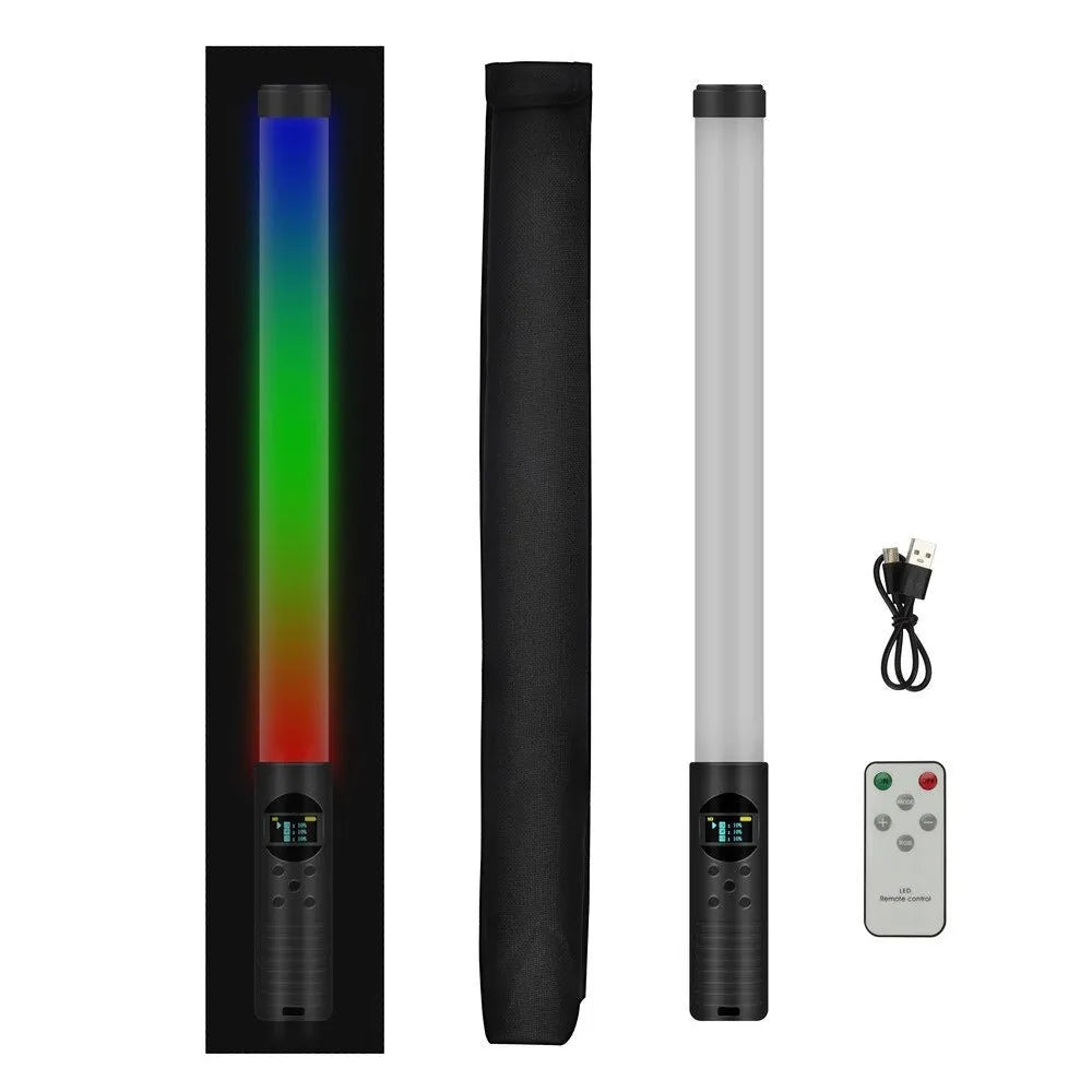 Vibe Geeks Remote Controlled RGB Handheld LED Video