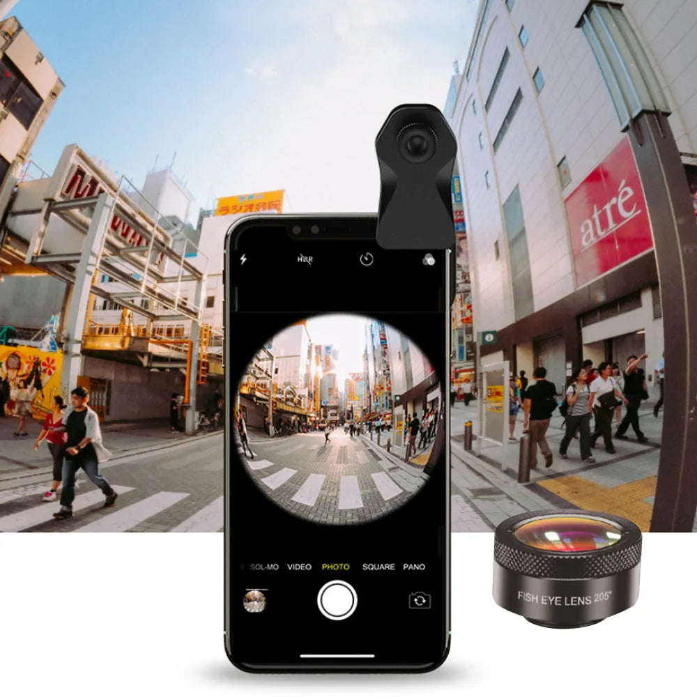Vibe Geeks 4 - in - 1 Mobile Phone Camera Lens Kit 22x