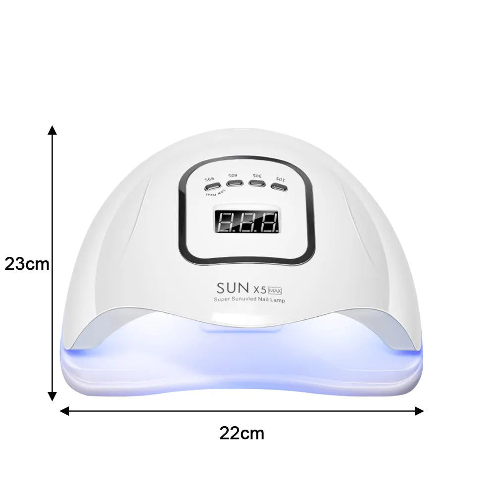 Vibe Geeks 120W LED UV Nail Gel Dryer Curing Lamp - USB