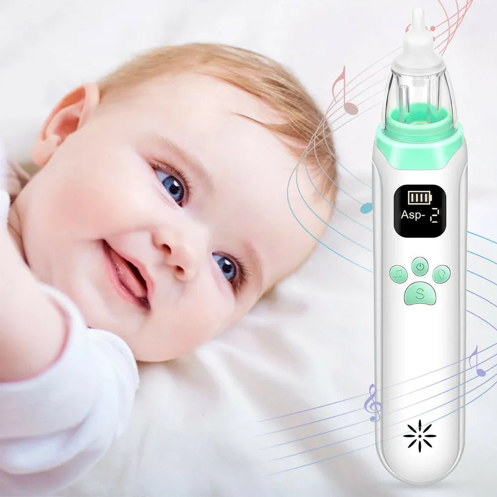 Vibe Geeks USB Rechargeable Baby Nasal Aspirator Nose