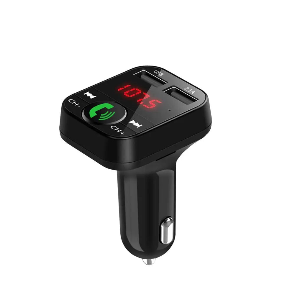 Vibe Geeks 3 - in - 1 Car Wireless Bluetooth FM Transmitter