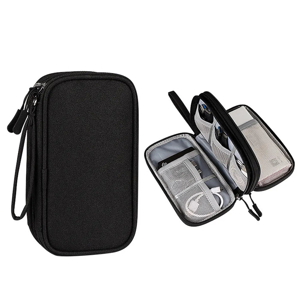 Vibe Geeks All - in - one Portable Travel Cable Organizer