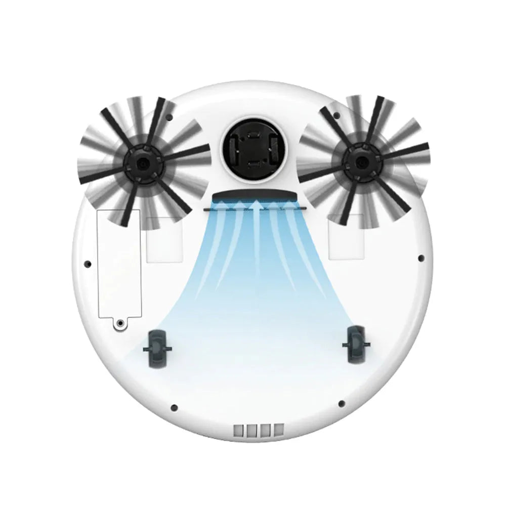 Vibe Geeks Portable Robot Vacuum Sweeper Cleaner - USB