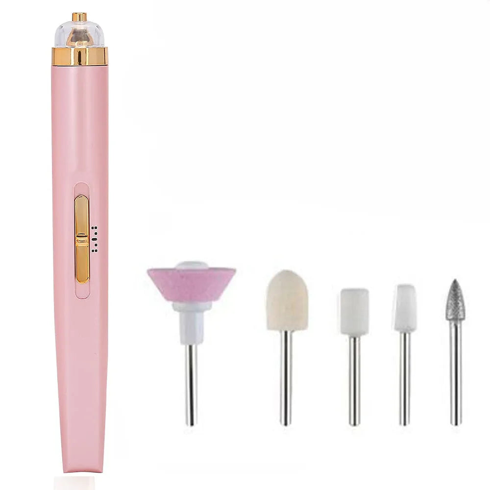 Vibe Geeks 5 IN 1 Electric Nail Drill Kit Full Manicure