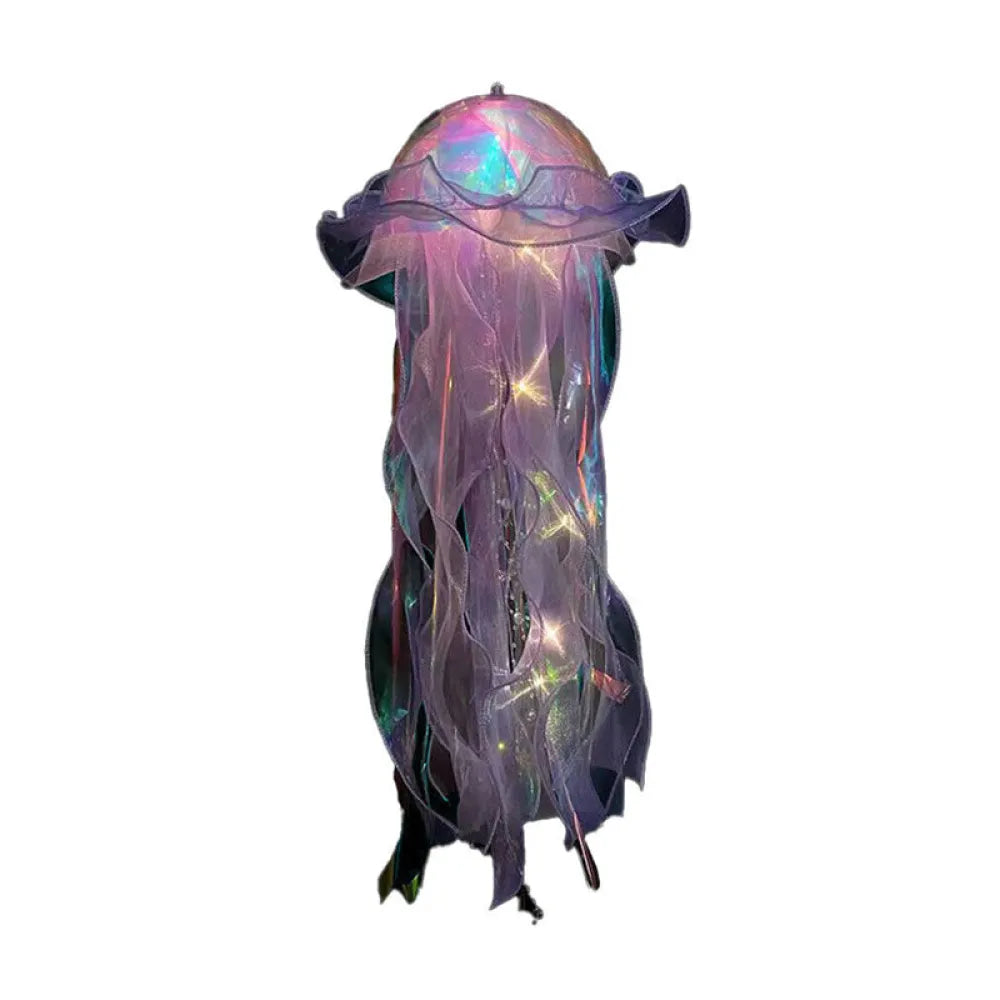 Vibe Geeks Hanging Jellyfish LED Decorative Lamp DIY Party
