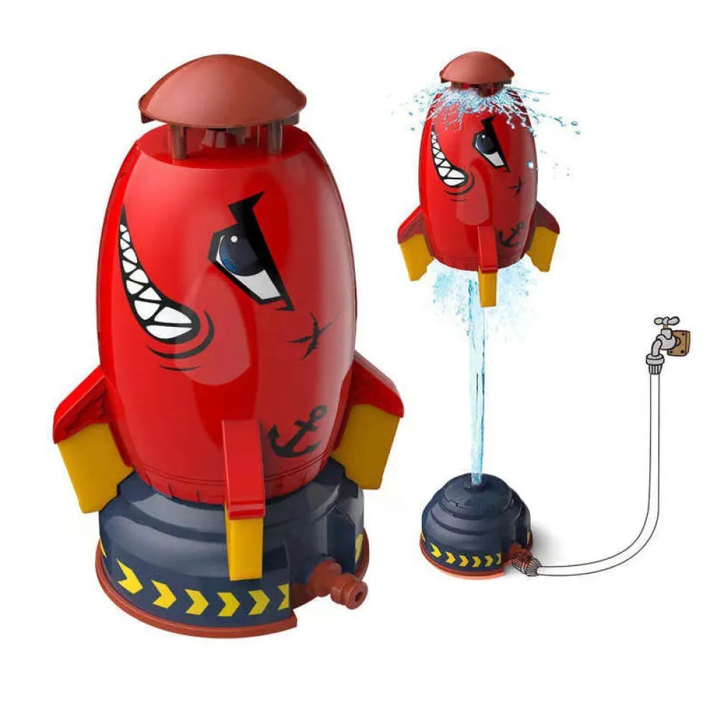 Vibe Geeks Outdoor Rocket Water Pressure Launcher