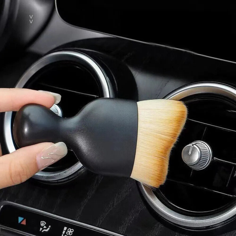 Vibe Geeks Car Interior Auto Detailing Brush Soft Bristles