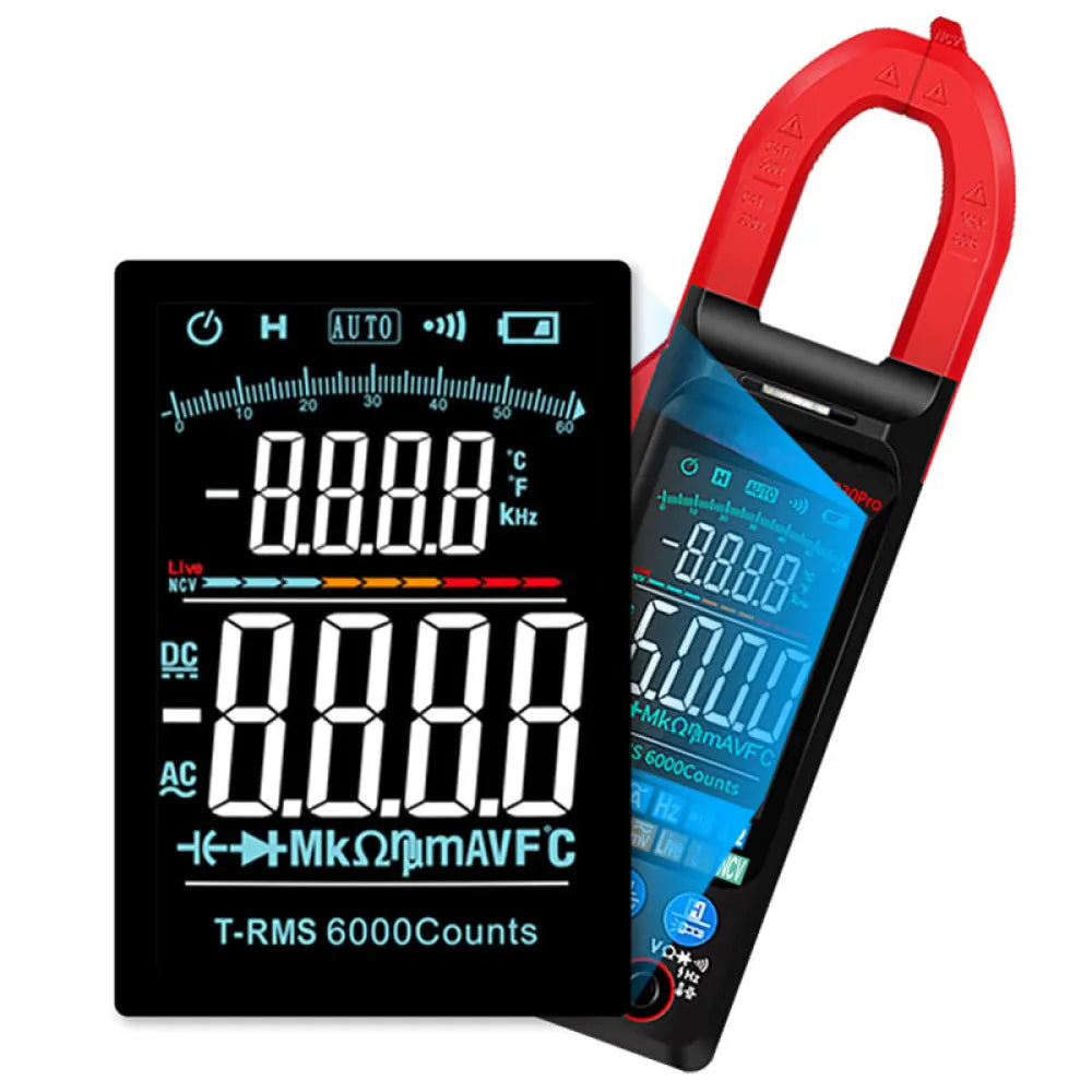 Vibe Geeks Portable Clamp Multimeter Current and Voltage