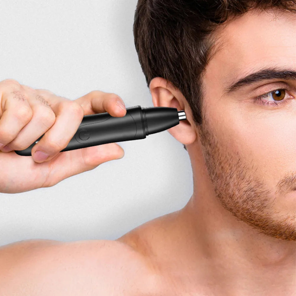 Vibe Geeks Electric Nose Hair Trimmer Painless Ear