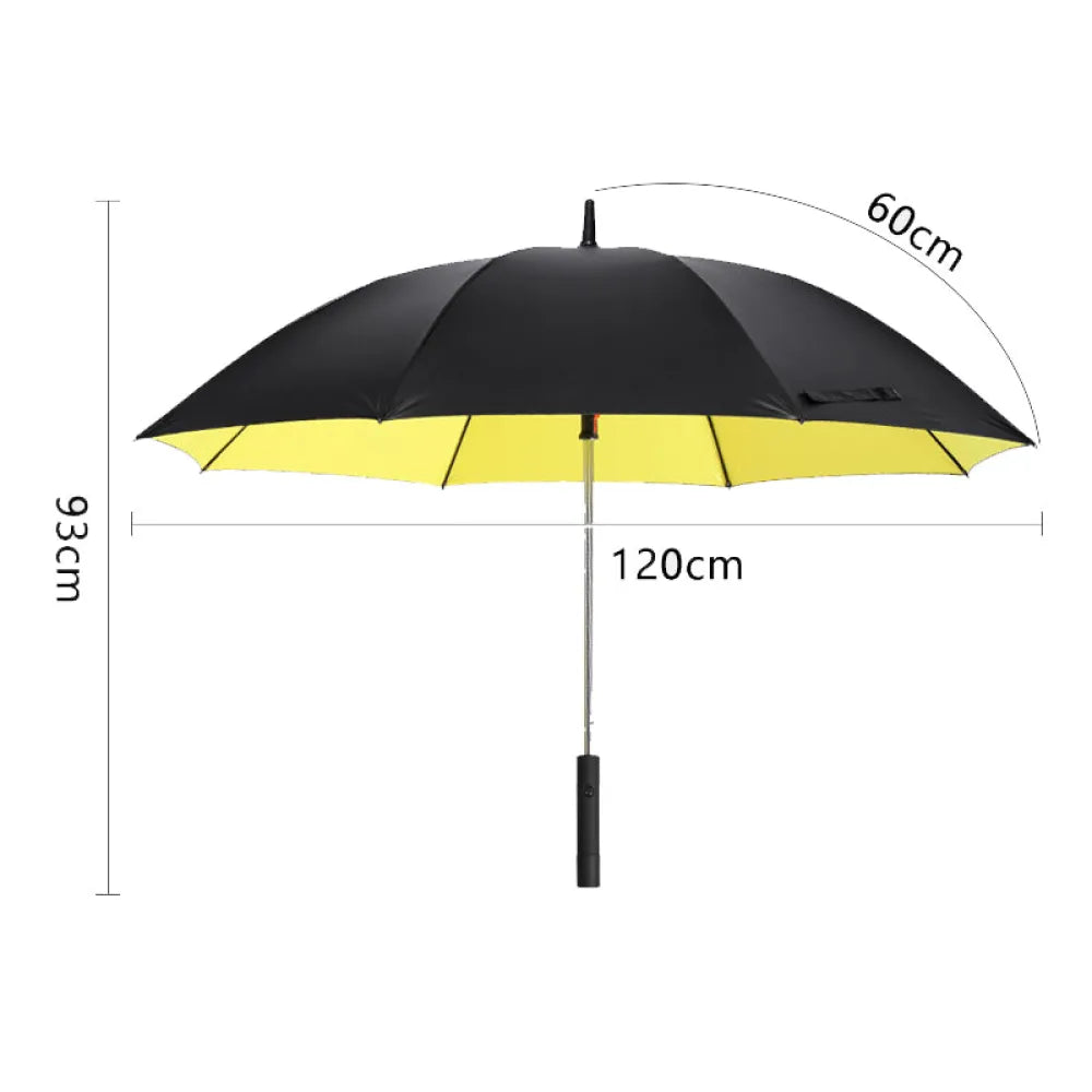 Vibe Geeks Sun Protection Parasol Foldable Fan Beach