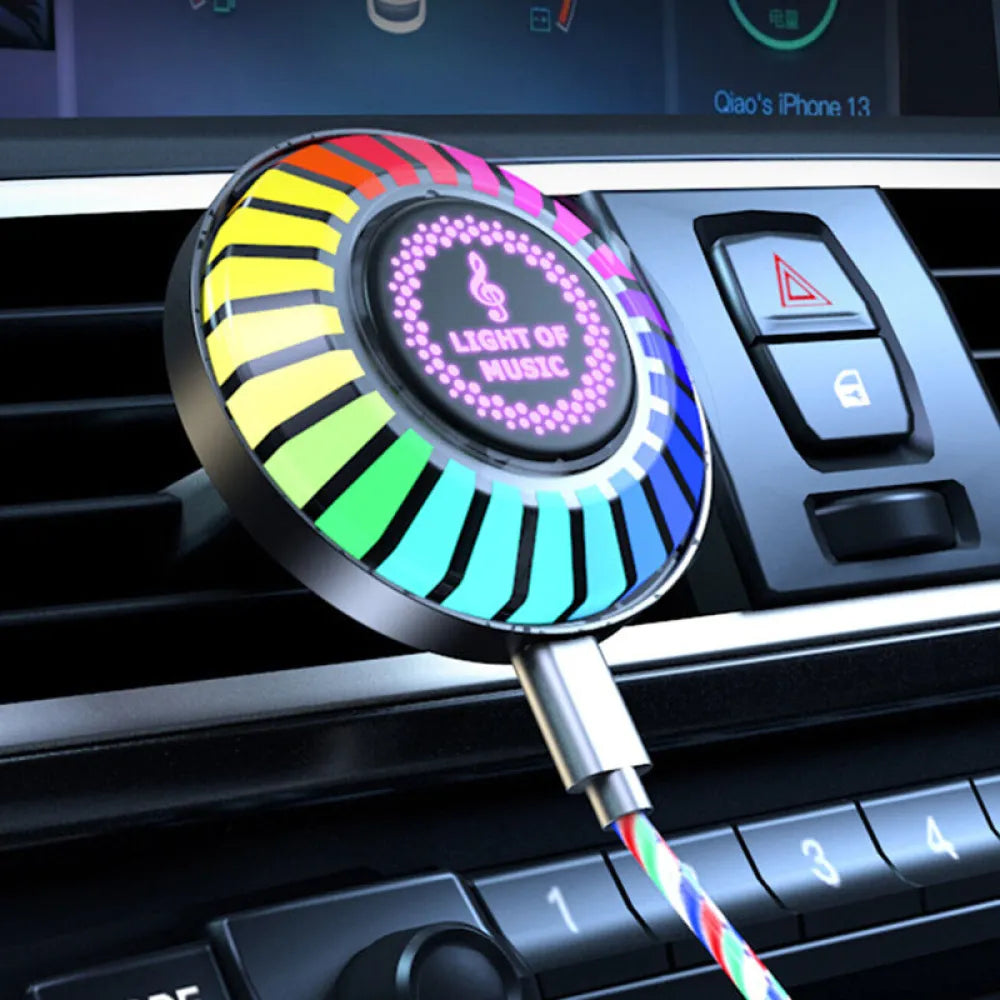 Vibe Geeks 2 in 1 Car Vent Fragrance Aroma Diffuser and RGB