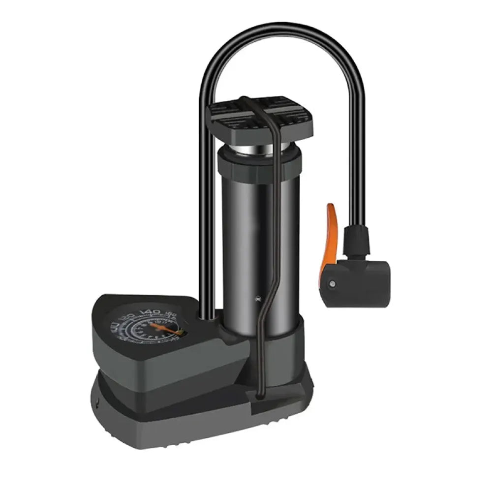 Vibe Geeks Bike Floor Pump Portable Anti - Slip Tyre