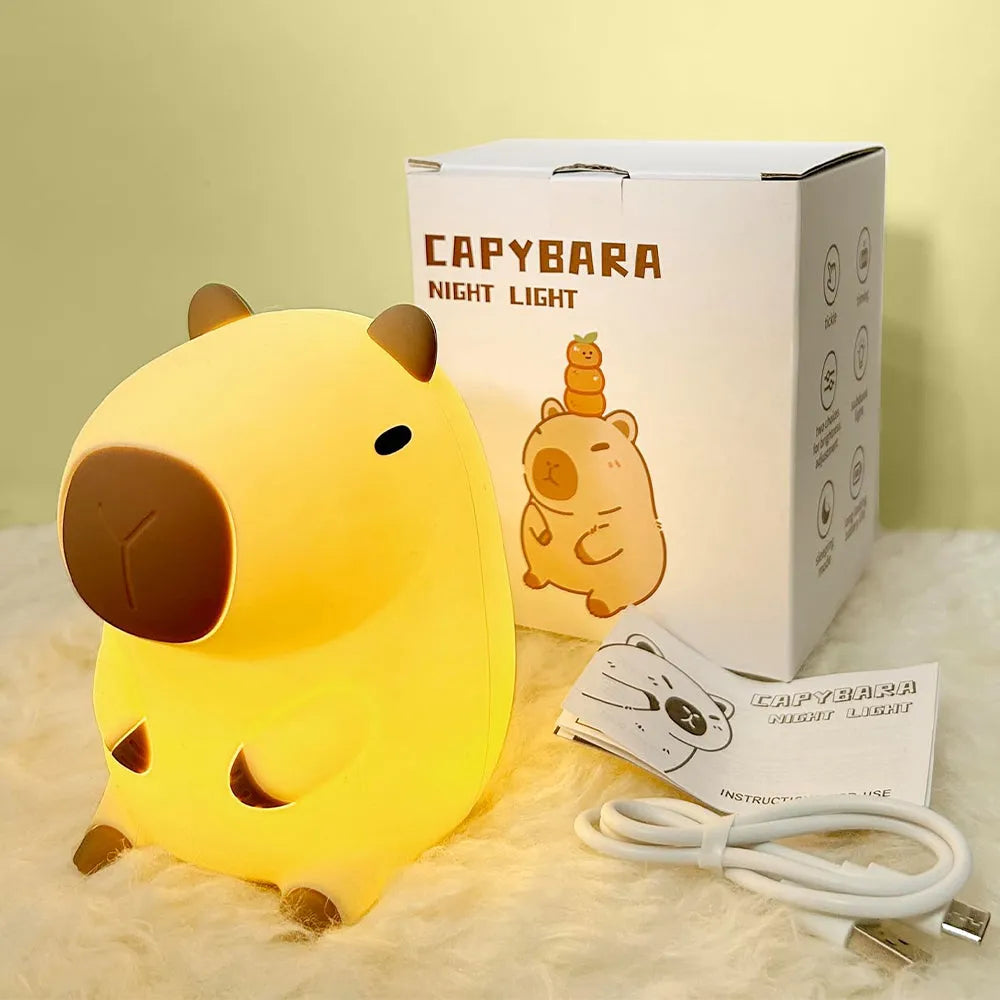 Vibe Geeks Novelty Cartoon Capybara Shaped Soft Silicone