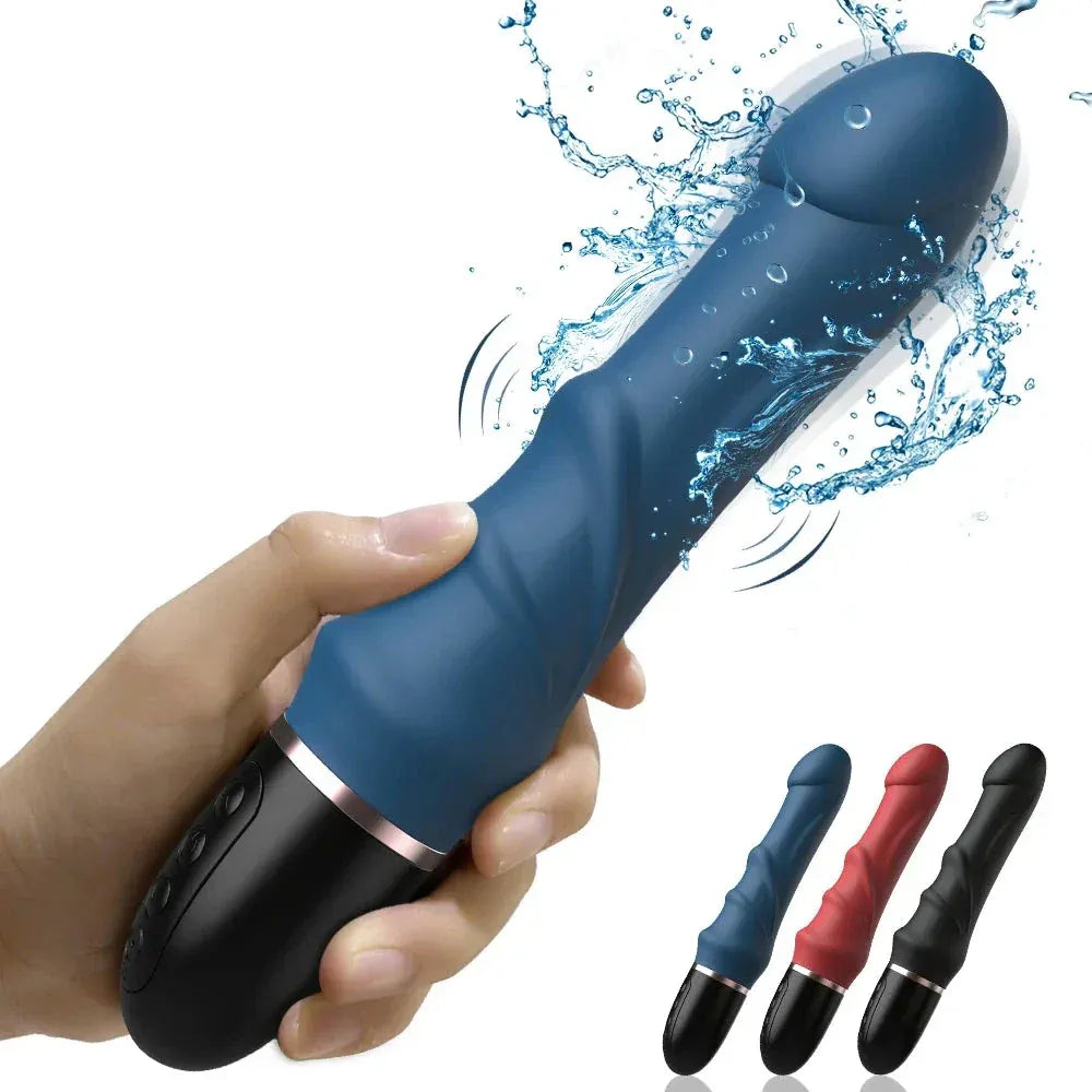 23Cm G Spot Vibrator For Women Powerful Dildo