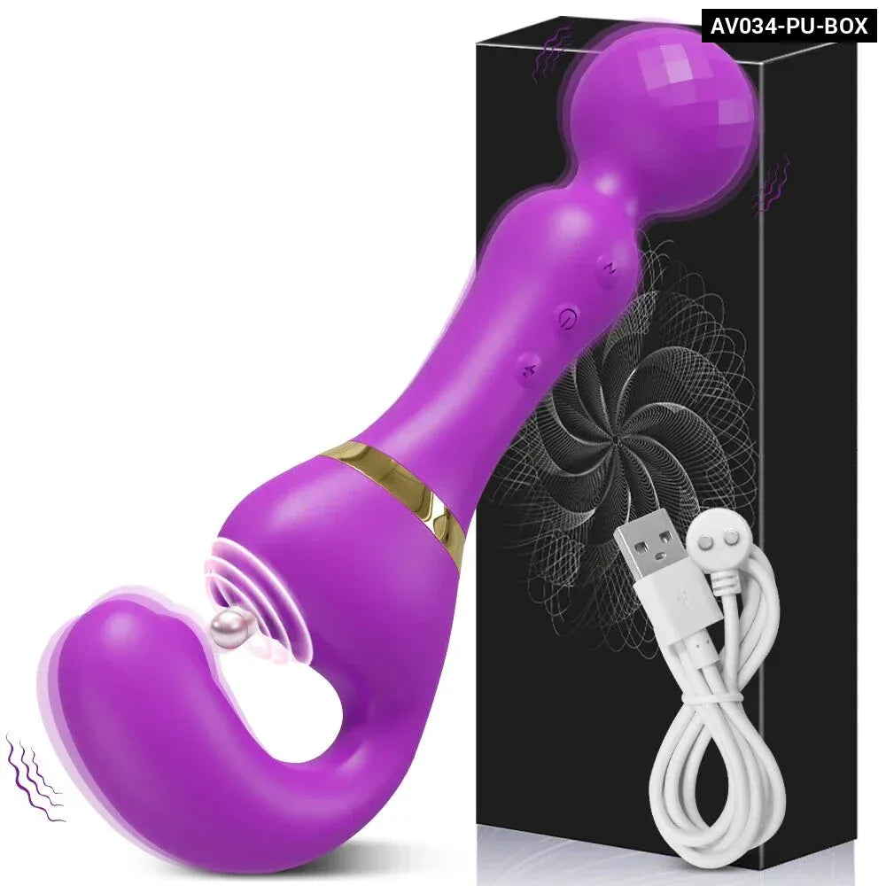 3 In 1 Vagina Vibrator for Women G Spot Nipples Stimulation