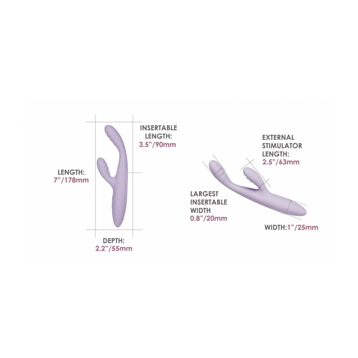 Dual Stimulation Vibe By Svakom Lilac