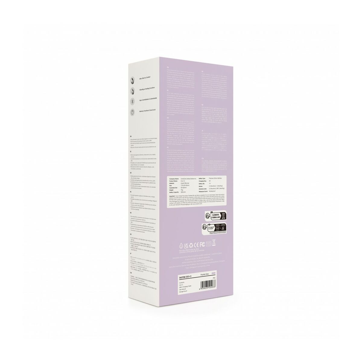 Dual Stimulation Vibe By Svakom Lilac