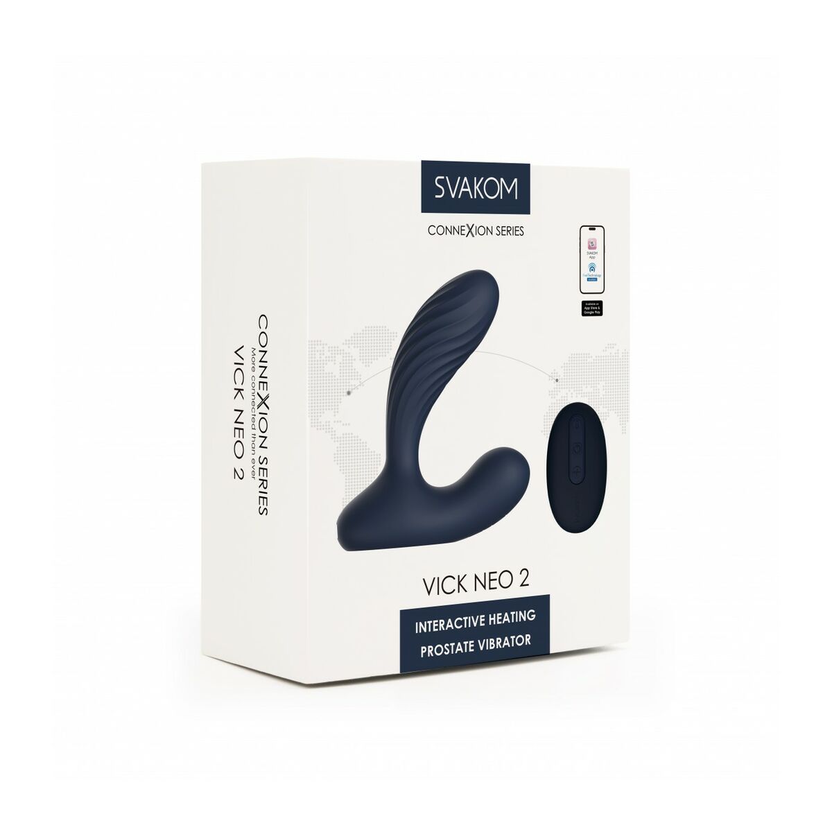 Anal Plug By Svakom Navy Blue 8 cm