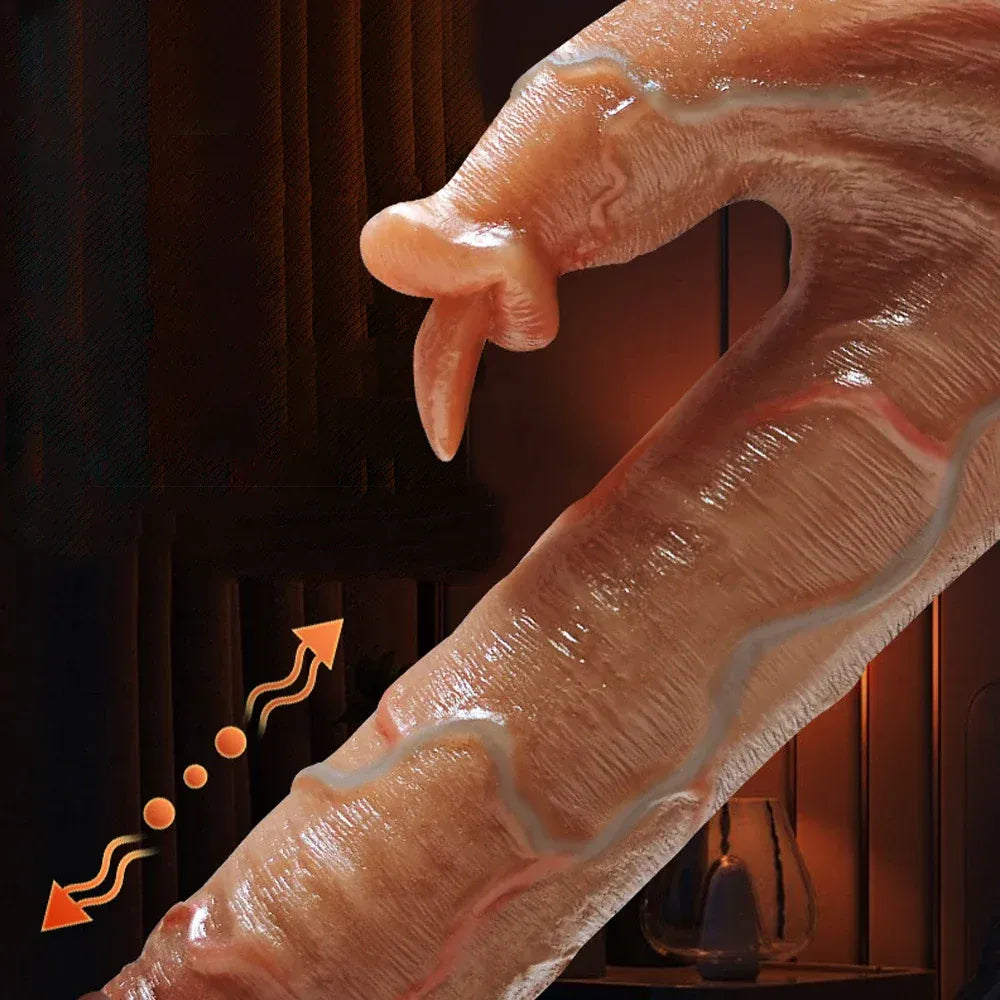 App Controlled Heating Dildo Vibrator for Women Realistic G