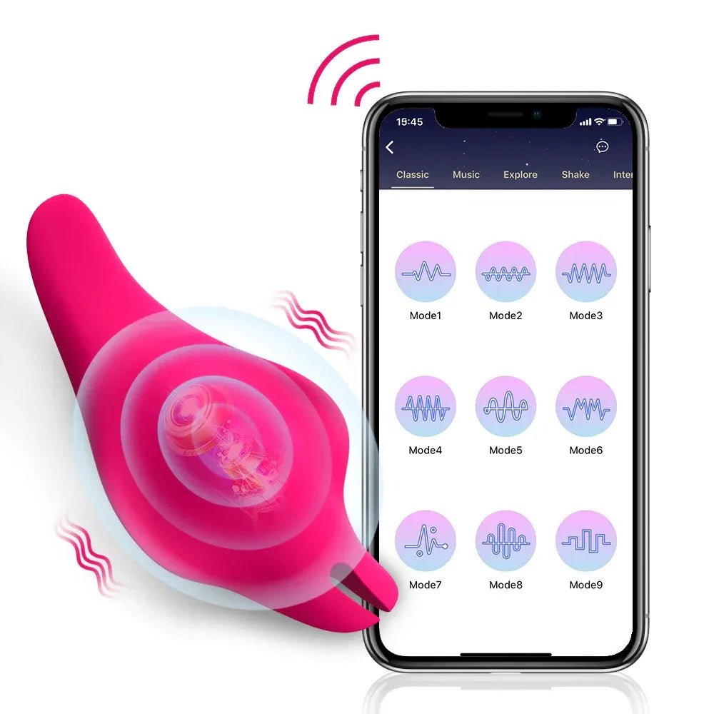 App Controlled Wearable Butterfly Vibrator