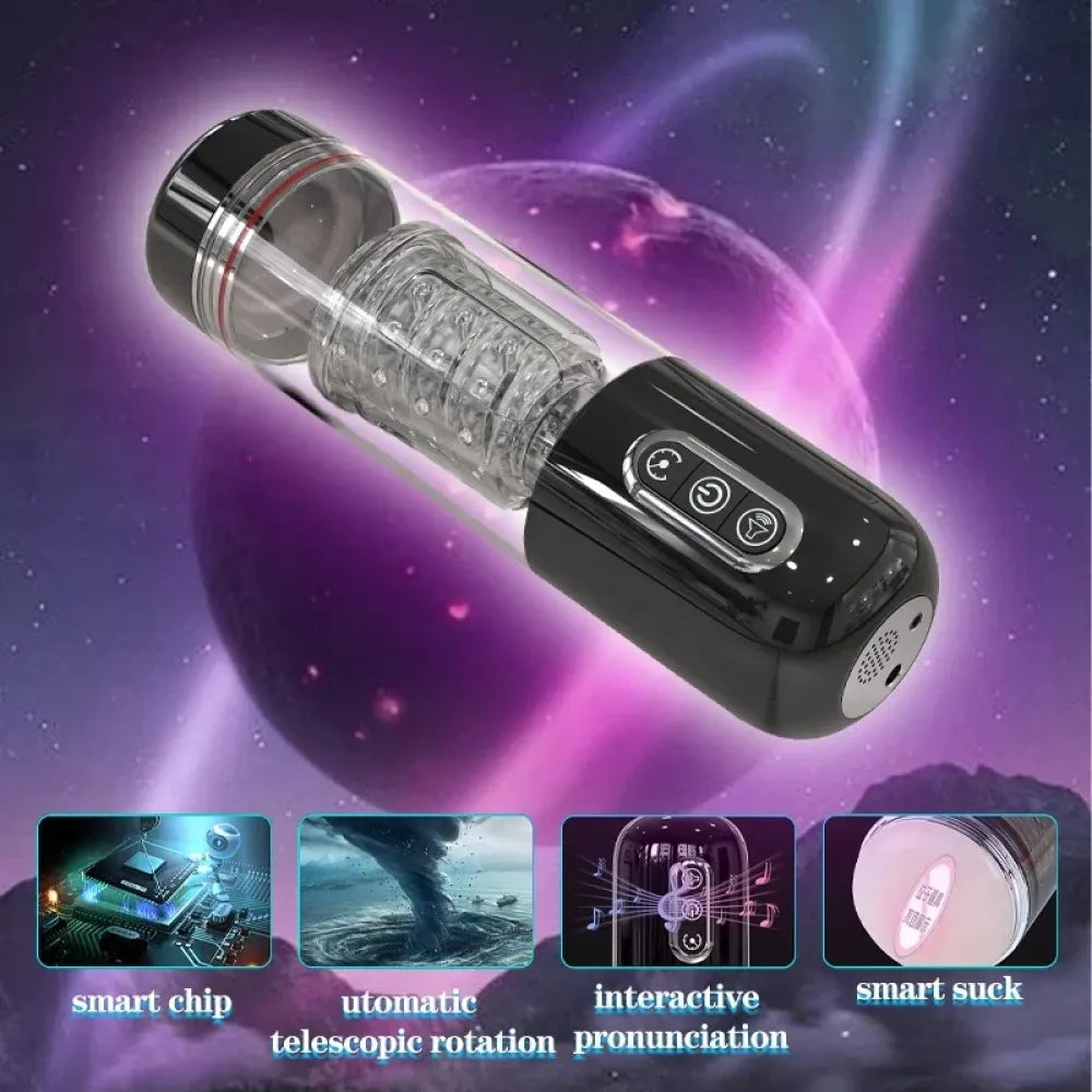 Automatic Sucking Masturbator Cup for Men Realistic Vaginal