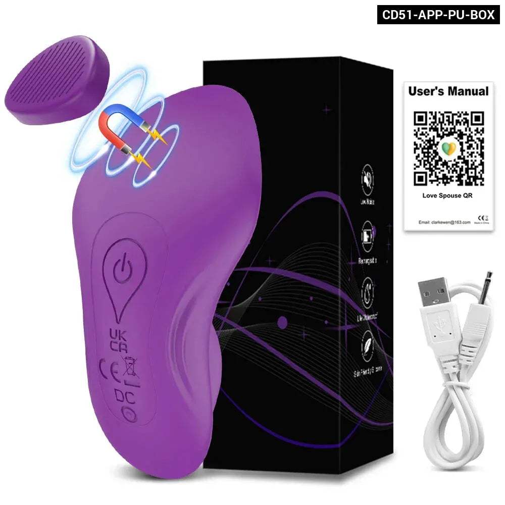 Bluetooth Wearable Vibrator for Women App Controlled
