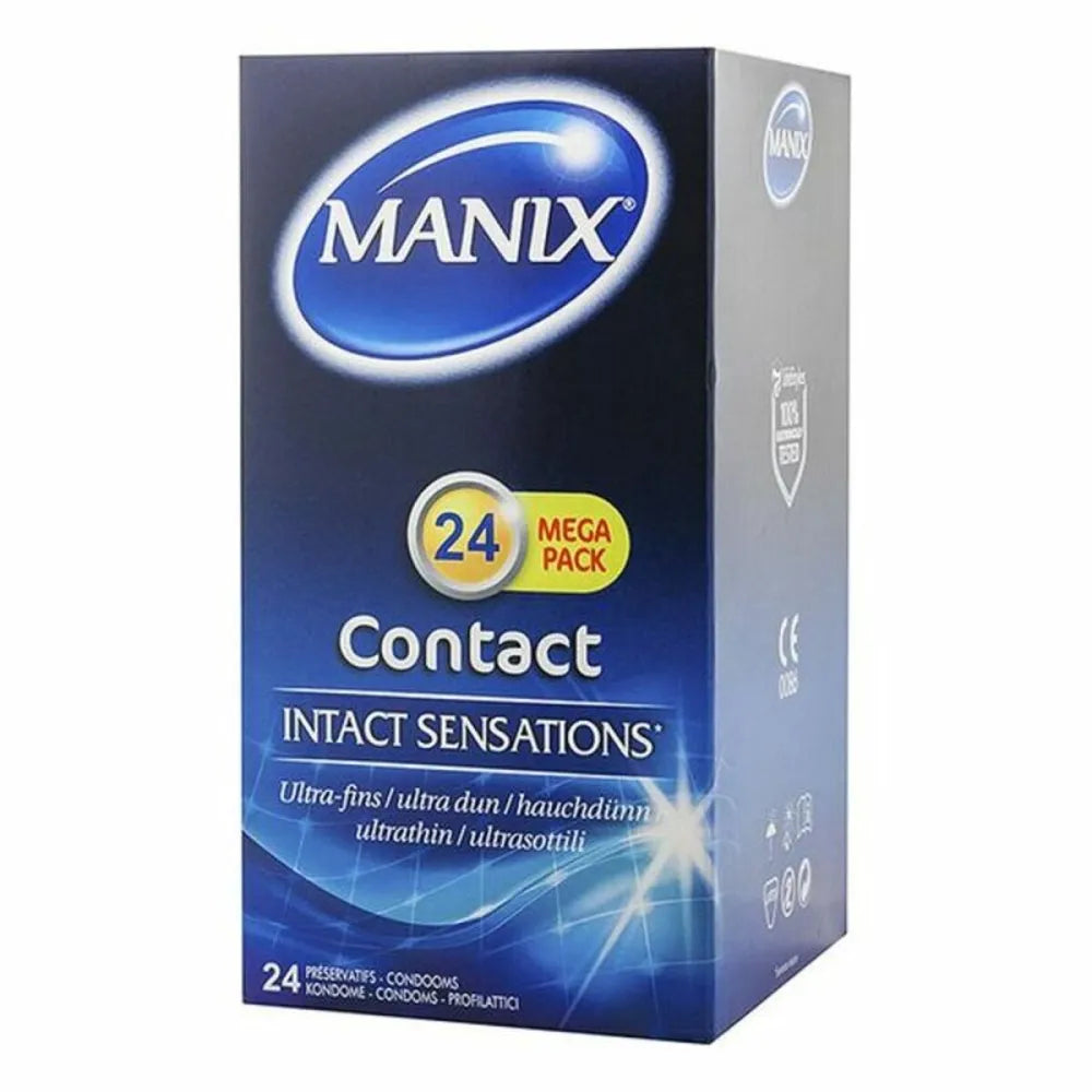 Condoms By Manix Contact No 18 Cm 24 Uds