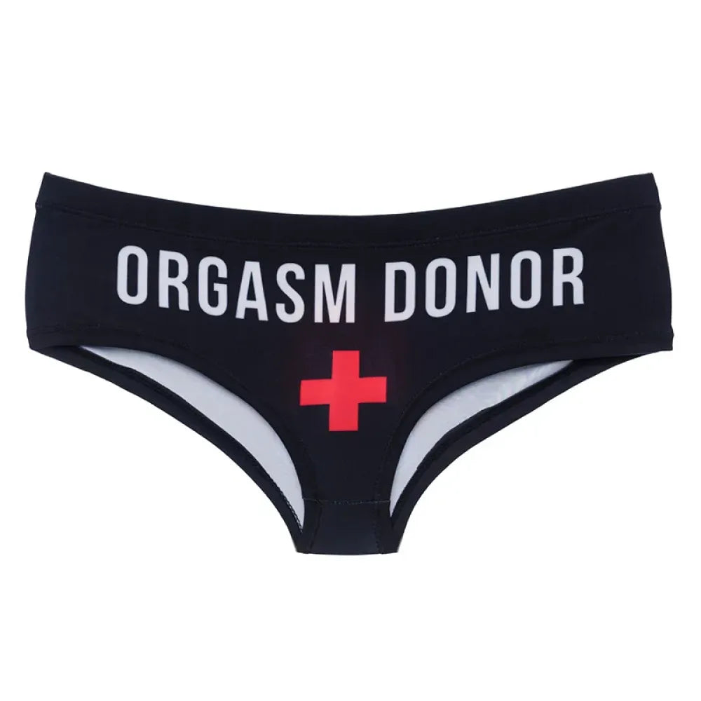DeanFire New Fashion 3D Orgasm Donor Black Pattern Print