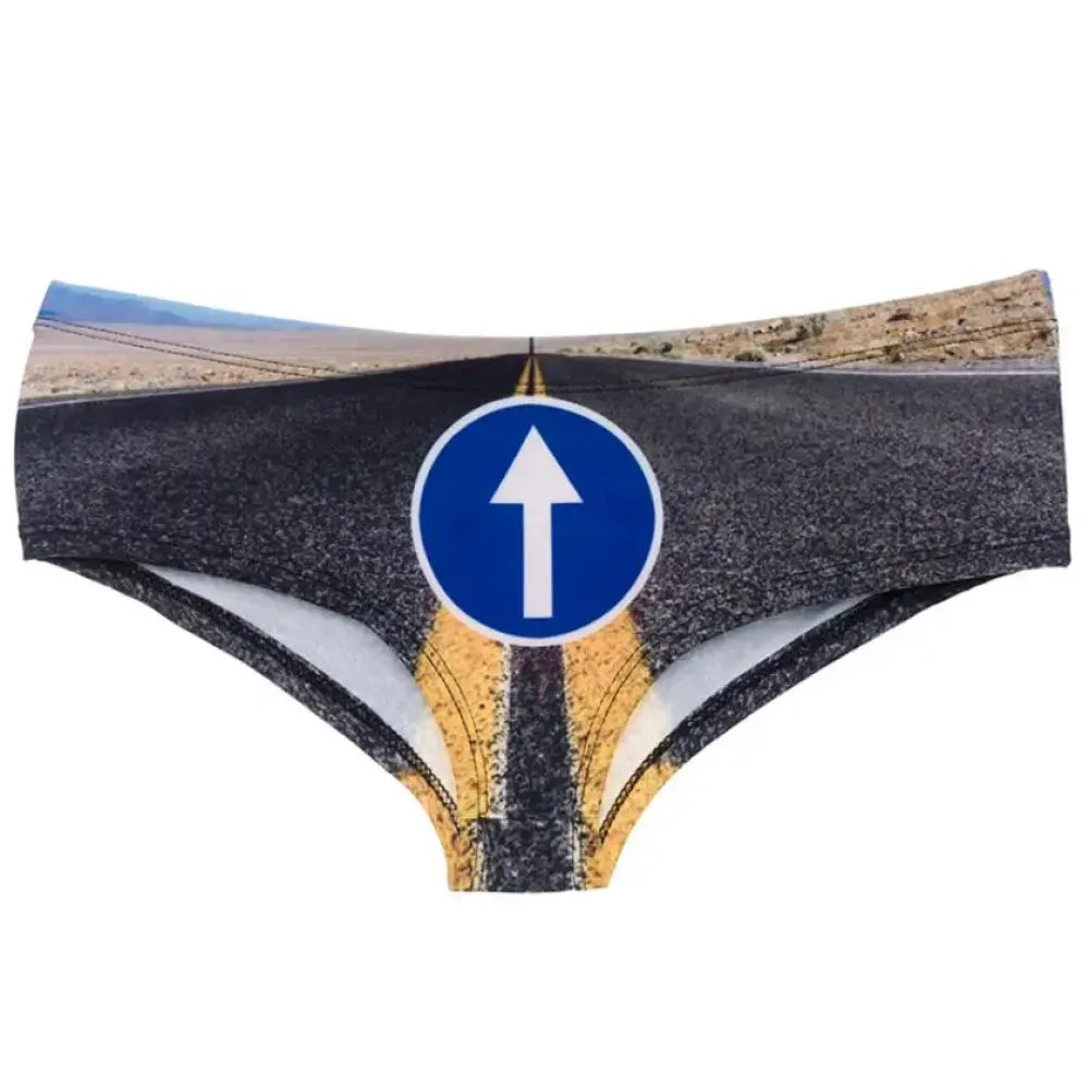 DeanFire New Fashion 3D Road Sign Print Super Soft Women