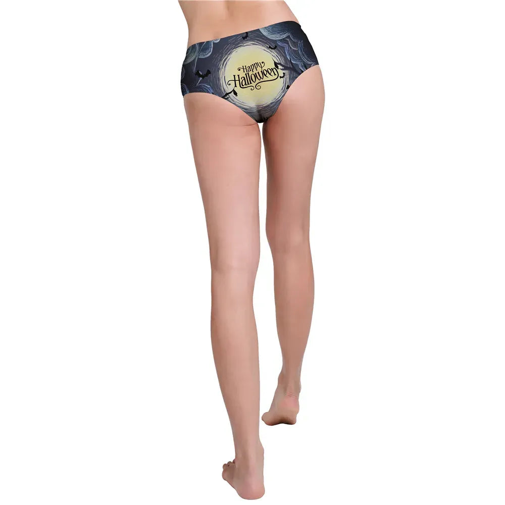DeanFire Women Plus Size Underwear Panties Halloween Funny