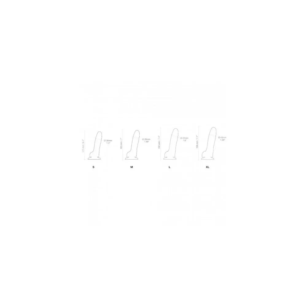 Dildo By Strap-On-Me 6015919 Purple L