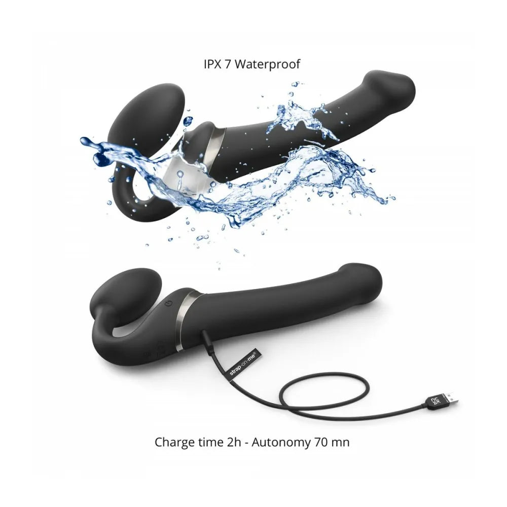 Dildo By Straponme 6017371 Black Xl