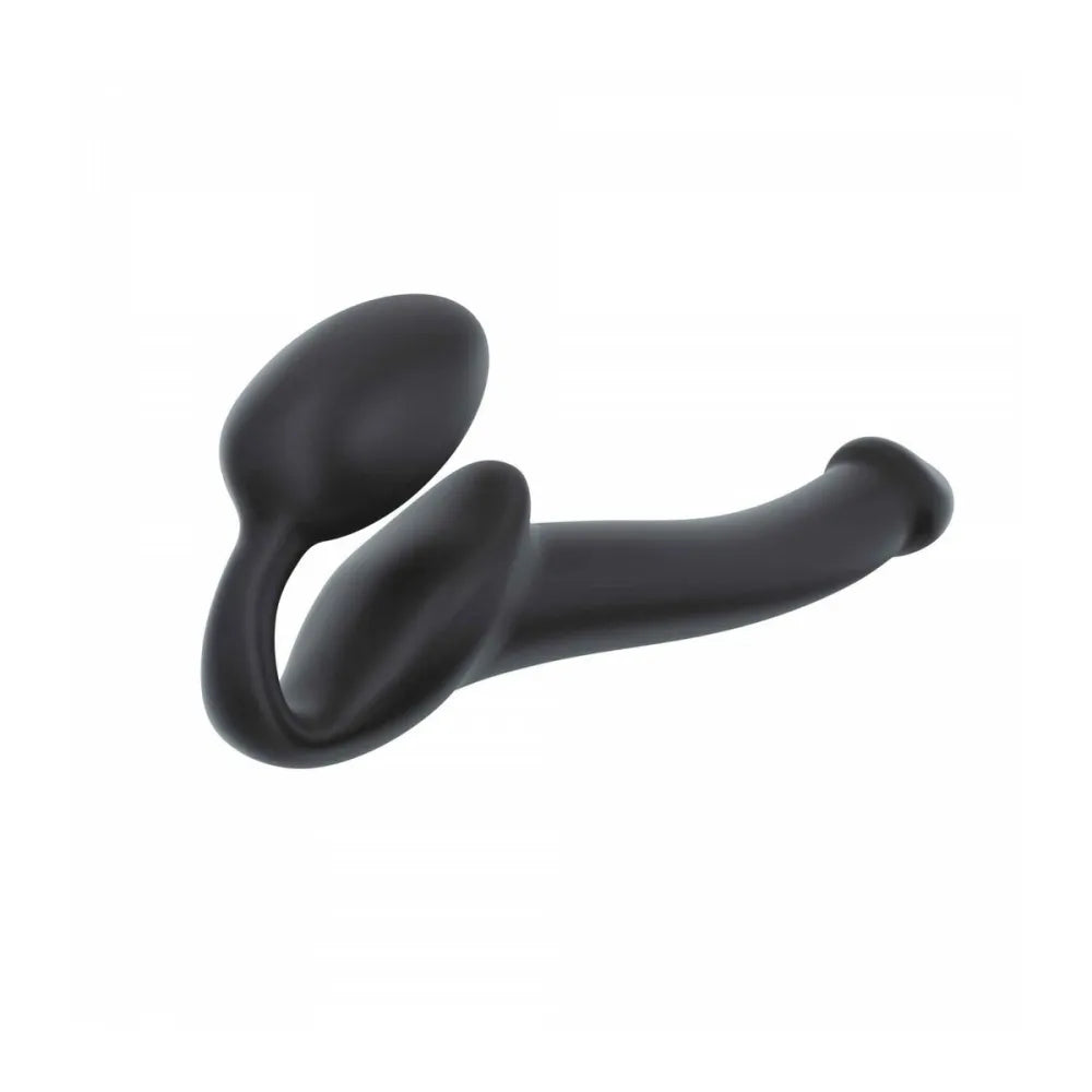Dildo By StrapOnMe SemiRealistic Black