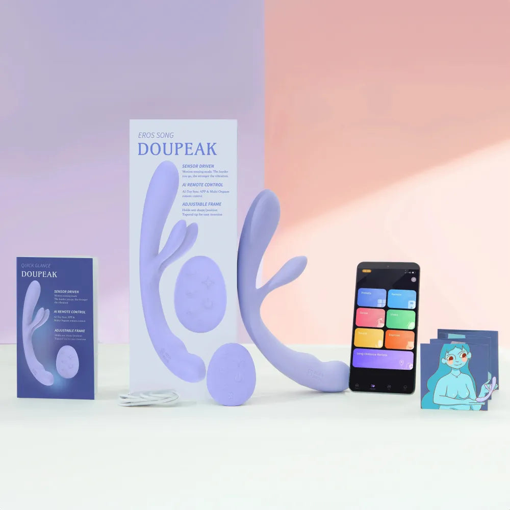 Double Penetration Vibrator For Lesbian Couples G-Spot &