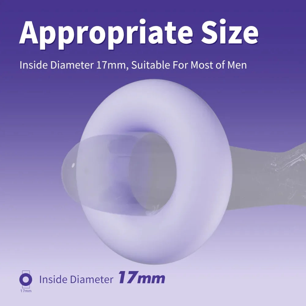 Enhance Erection Liquid Silicone Penis Ring