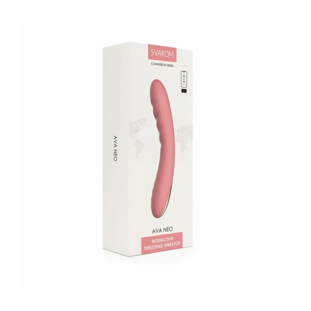 G Spot Vibrator Svakom Pink Peach