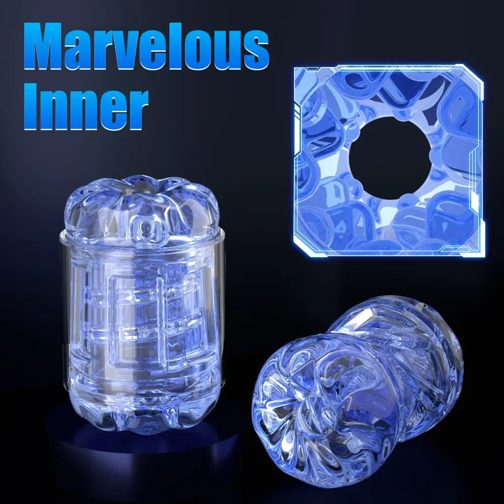 High Speed Telescopic Masturbator for Men 18