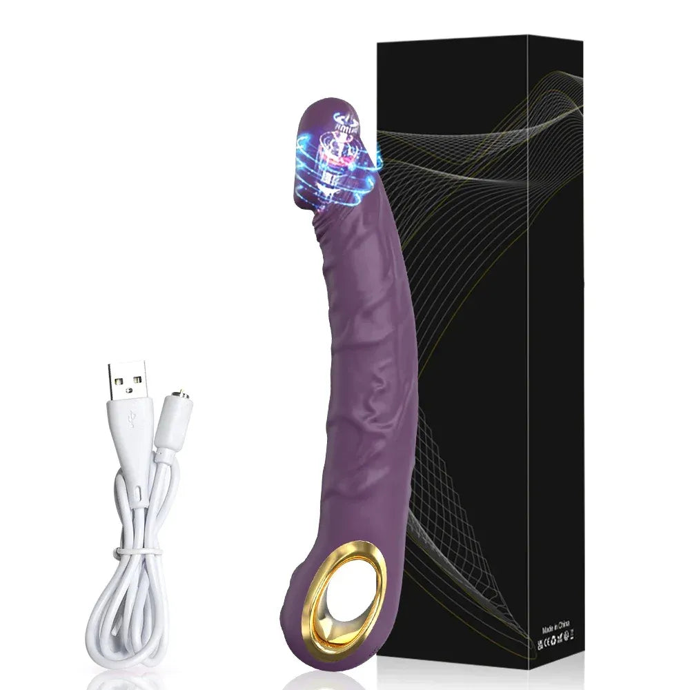 Intense Vibrating Dildo for Female Pleasure