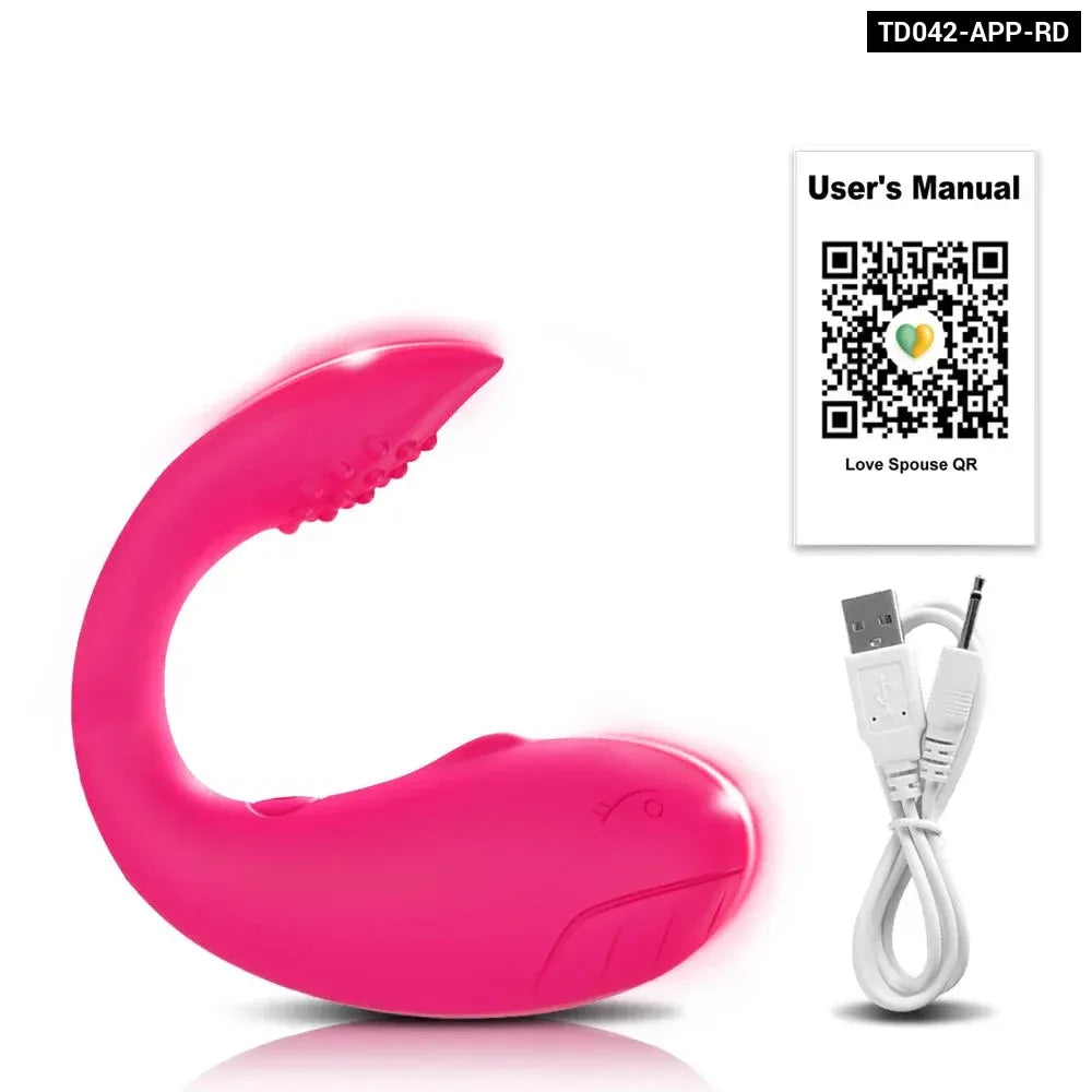 Interactive Vibrating Love Egg Dual Motor Panty Vibrator
